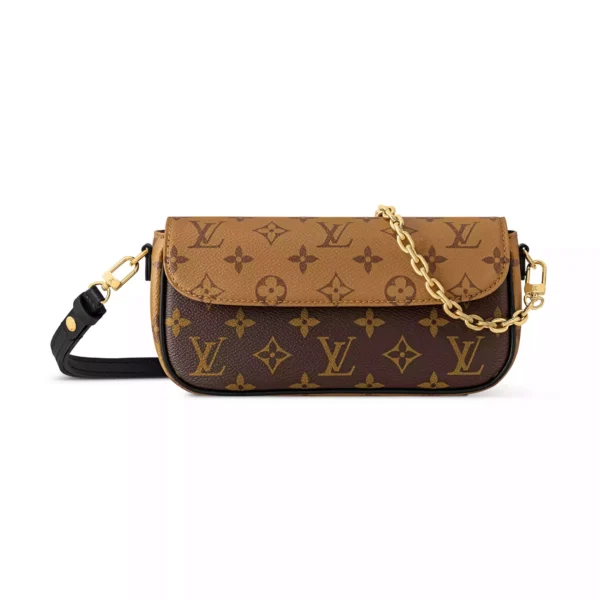 Louis Vuitton Wallet On Chain Ivy Monogram Reverse Canvas - LH79