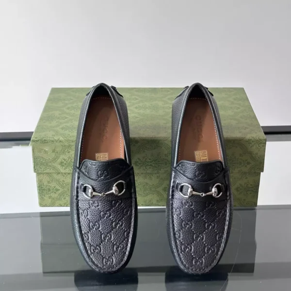 Gucci Driver with Horsebit in Black - GL28