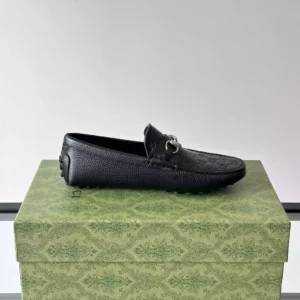 Gucci Driver with Horsebit in Black - GL28