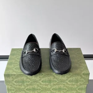 Gucci Driver with Horsebit in Black - GL28