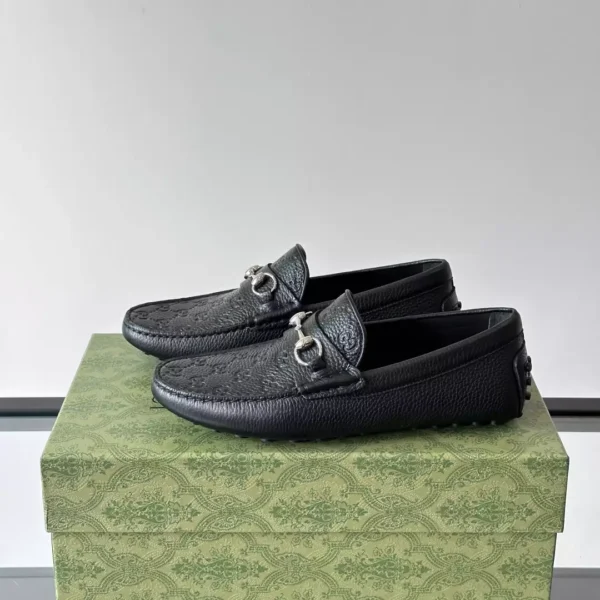 Gucci Driver with Horsebit in Black - GL28