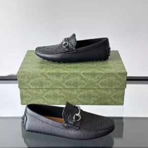 Gucci Driver with Horsebit in Black - GL28