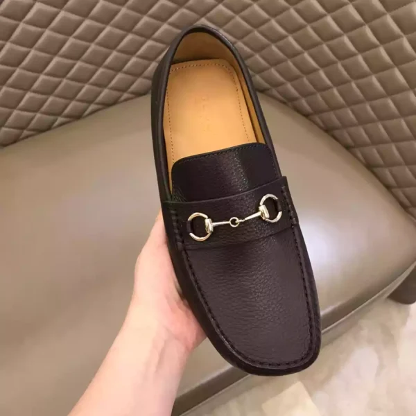 Gucci Leather Driver With Horsebit - GL40
