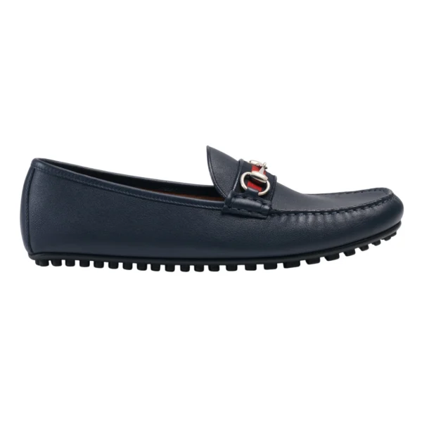 Gucci Leather Driver With Web - GL35