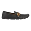Gucci Leather Driver With Web - GL37