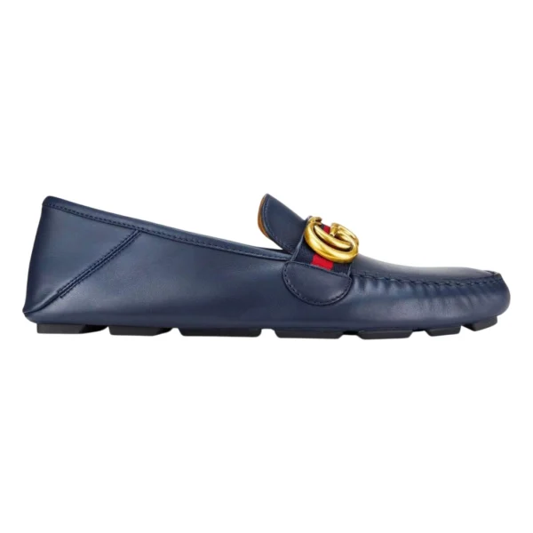 Gucci Leather Driver With Web - GL39