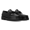 Louis Vuitton Major Loafers Black Leather - LL42