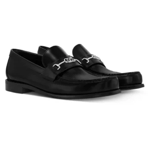 Louis Vuitton Major Loafers In Black Leather - LL39
