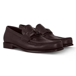 Louis Vuitton Major Loafers In Moka - LL41