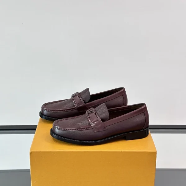 Louis Vuitton Major Loafers In Moka - LL41