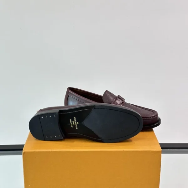 Louis Vuitton Major Loafers In Moka - LL41