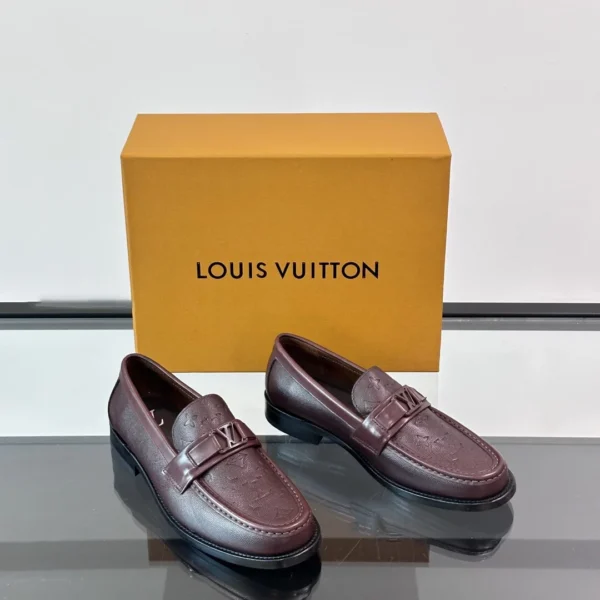 Louis Vuitton Major Loafers In Moka - LL41