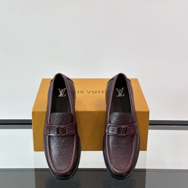 Louis Vuitton Major Loafers In Moka - LL41