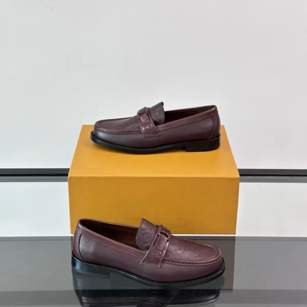 Louis Vuitton Major Loafers In Moka - LL41