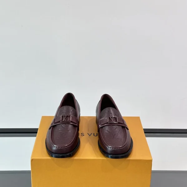 Louis Vuitton Major Loafers In Moka - LL41