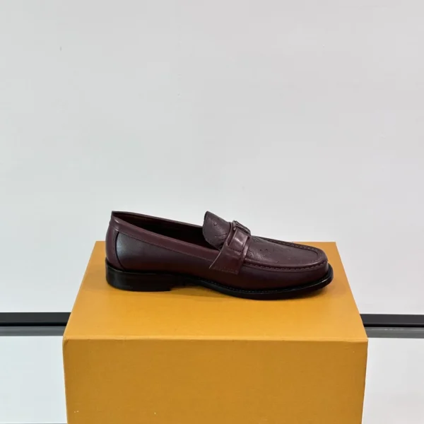 Louis Vuitton Major Loafers In Moka - LL41