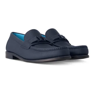 Louis Vuitton Major Loafers In Navy Blue - LL51