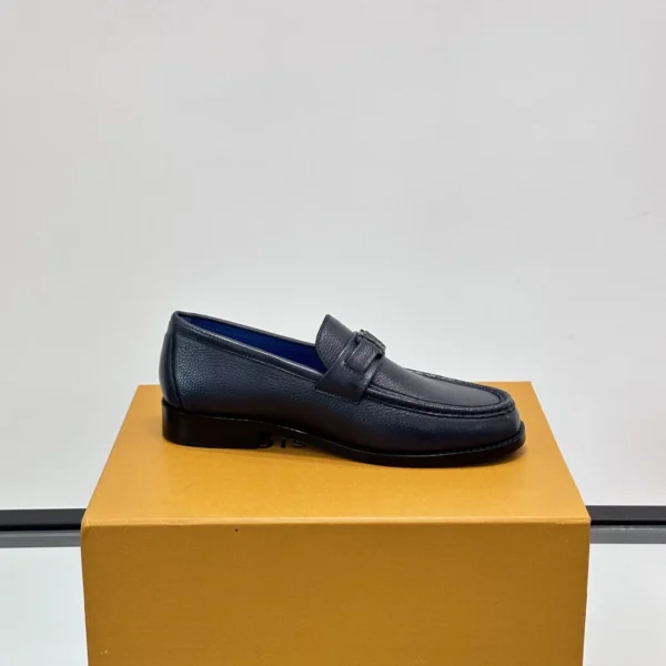 Louis Vuitton Major Loafers In Navy Blue - LL51