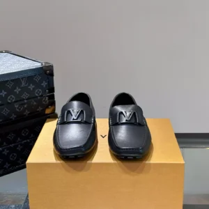 Louis Vuitton Monte Carlo Mocassin in Black - LL44