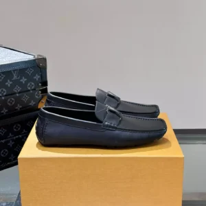 Louis Vuitton Monte Carlo Mocassin in Black - LL44
