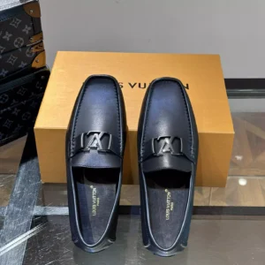 Louis Vuitton Monte Carlo Mocassin in Black - LL44