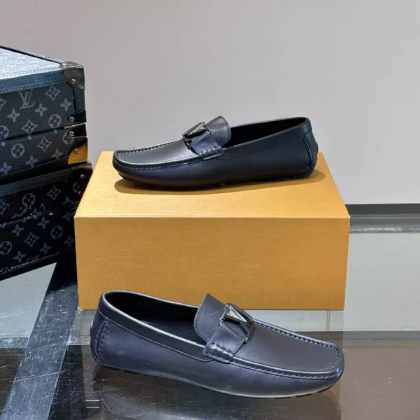 Louis Vuitton Monte Carlo Mocassin in Black - LL44