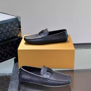 Louis Vuitton Monte Carlo Moccasin in Black - LL45