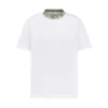 Dior And Lewis Hamilton T-Shirt Relaxed Fit White Cotton Jersey - DT63