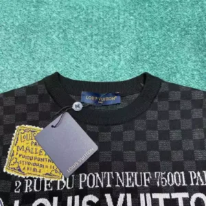Louis Vuitton Art Printed Damier Cotton T-Shirt - LT134