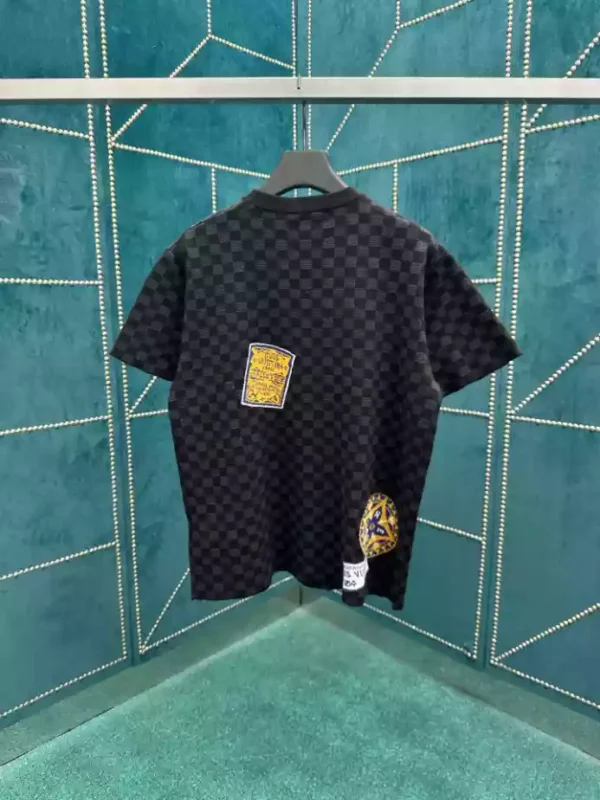 Louis Vuitton Art Printed Damier Cotton T-Shirt - LT134