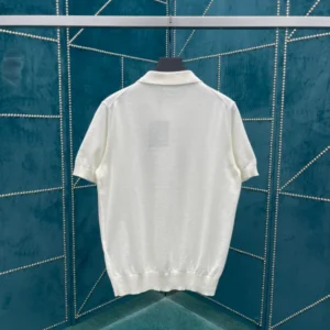 Louis Vuitton Embroidered Short-Sleeved Cotton Blend Polo Shirt - LT135