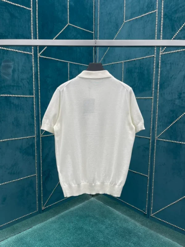 Louis Vuitton Embroidered Short-Sleeved Cotton Blend Polo Shirt - LT135