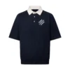 Louis Vuitton Embroidered Short-Sleeved Cotton Blend Polo Shirt - LT137