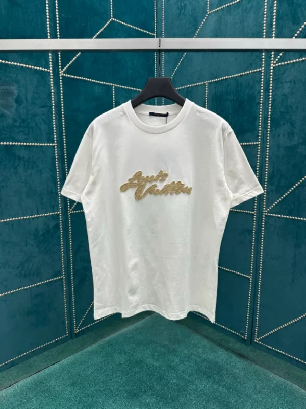 Louis Vuitton Embroidered Signature T-Shirt - LT131