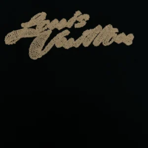 Louis Vuitton Embroidered Signature T-Shirt in Black - LT130