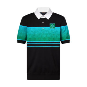 Louis Vuitton Iridescent Jacquard Short-Sleeved Polo - LT136