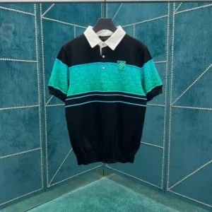 Louis Vuitton Iridescent Jacquard Short-Sleeved Polo - LT136