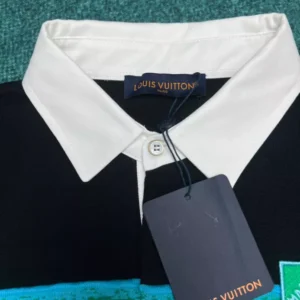 Louis Vuitton Iridescent Jacquard Short-Sleeved Polo - LT136