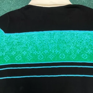 Louis Vuitton Iridescent Jacquard Short-Sleeved Polo - LT136