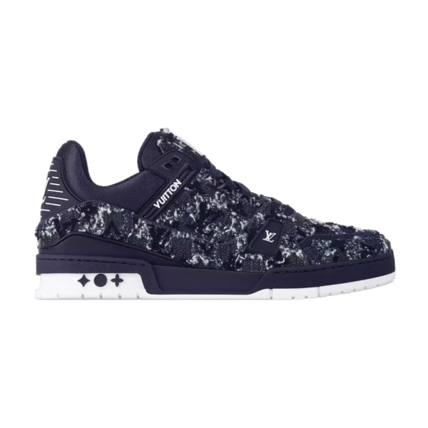 Louis Vuitton Trainer Sneakers In Blue - LS312