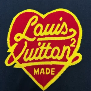 Louis Vuitton x Nigo Intarsia Jacquard Heart Crewneck - LT132