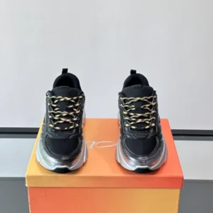 Dior B44 Blade Sneaker Gradient Black and Silver-Tone - DS163