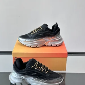 Dior B44 Blade Sneaker Gradient Black and Silver-Tone - DS163