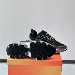 Dior B44 Blade Sneaker Gradient Black and Silver-Tone - DS163