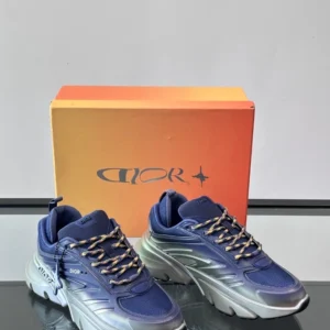 Dior B44 Blade Sneaker Gradient Blue and Silver-Tone - DS164