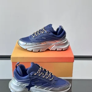 Dior B44 Blade Sneaker Gradient Blue and Silver-Tone - DS164