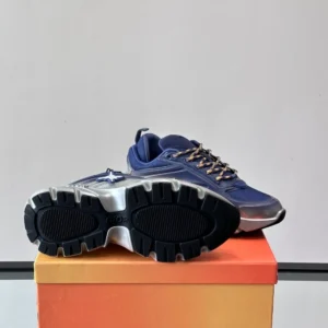 Dior B44 Blade Sneaker Gradient Blue and Silver-Tone - DS164