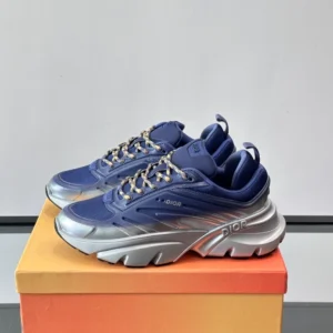 Dior B44 Blade Sneaker Gradient Blue and Silver-Tone - DS164