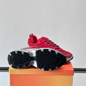Dior B44 Blade Sneaker Gradient Red and Silver-Tone - DS161