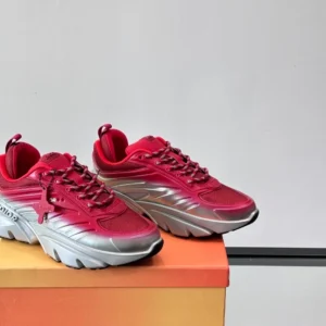 Dior B44 Blade Sneaker Gradient Red and Silver-Tone - DS161